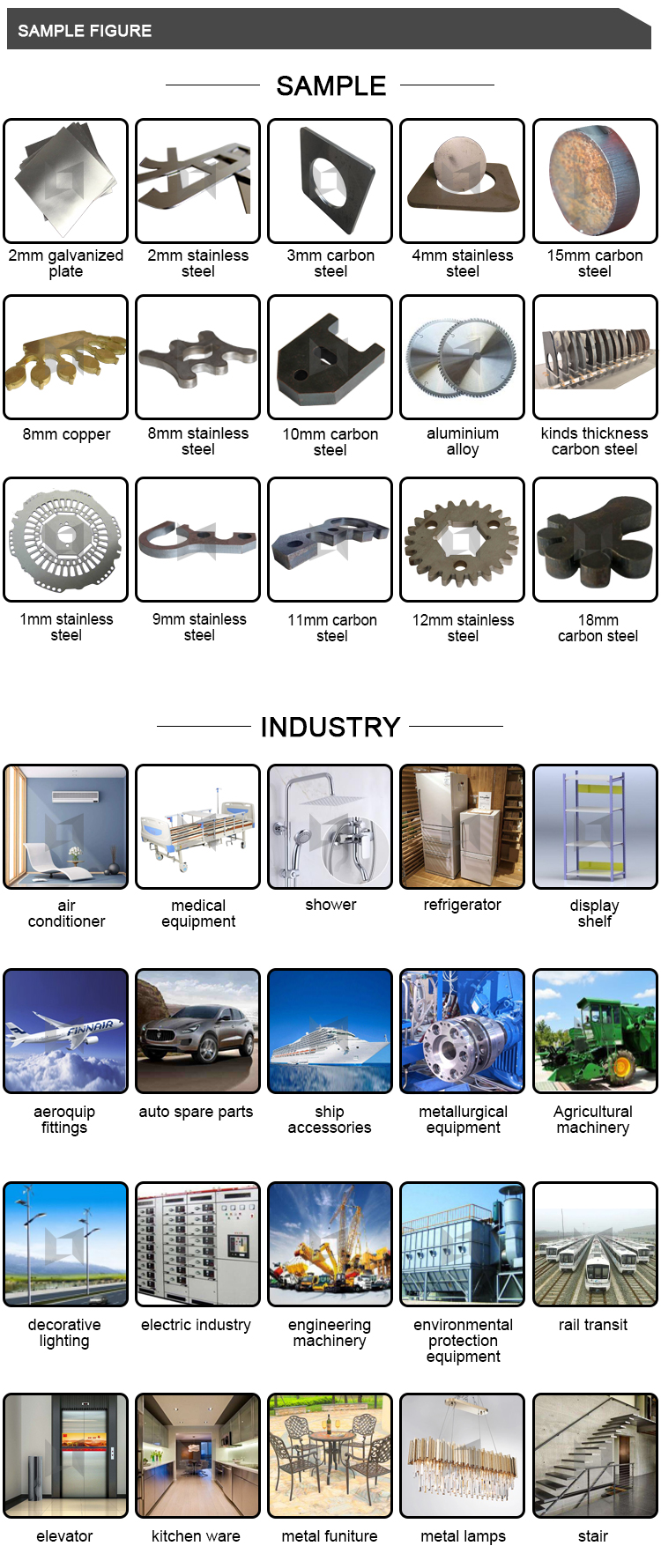 1500W 2200W 3300W High Power Metal Plate Fiber Laser cutting machine LXF3015J