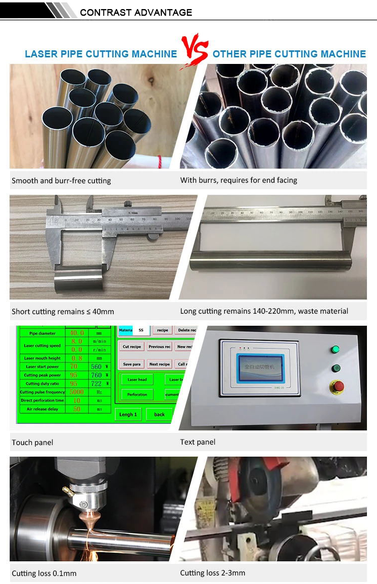 Metal Plate   Round/Square tube Fiber laser cutting machine LXF1530R Exchange table  Protective cover