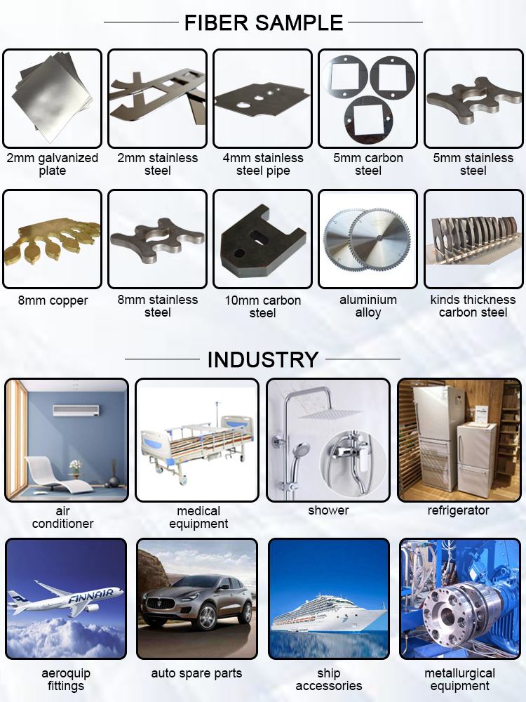 Fiber laser generator CO2 glass laser tube for metal cutting and nonmetal engraving and cutting LXF1325