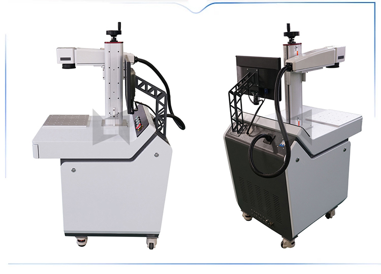 Depth engraving 50w fiber laser marking machine for stainless steel