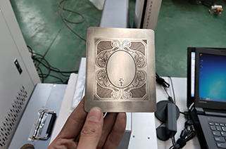 Depth engraving 50w fiber laser marking machine for stainless steel
