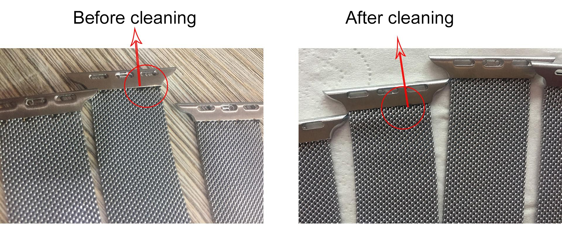 Laser cleaning welding spot and oxide layer