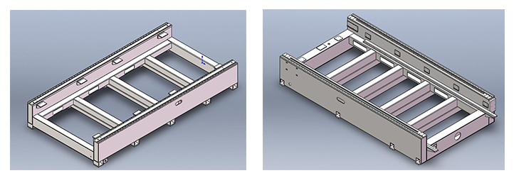 Classification and applicable power of fiber laser cutting machine lathe bed