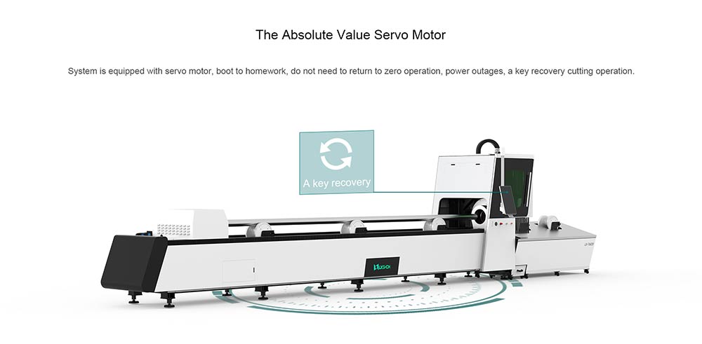 Round and Square Automatic Tube Fiber Laser Cutting Machine LXF6020T