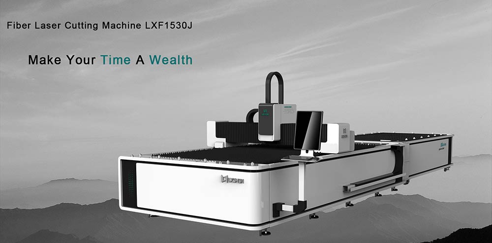 1500W 2200W 3300W Metal Plate Fiber Laser Cutting Machine with Exchange Table LXF3015J