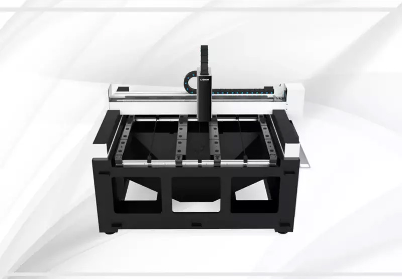 High Precision mini small fiber laser cutting machine LXF6060 with linear motor ball screw transmission 500w 750w 1000w 1500w