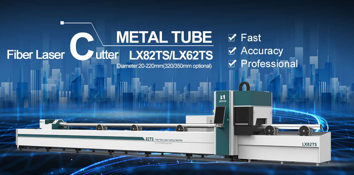 Round Square tube ss cs aluminum metal pipe tube fiber laser cutter 1KW 1.5KW 2KW 3KW 4KW 6KW 8KW 12KW