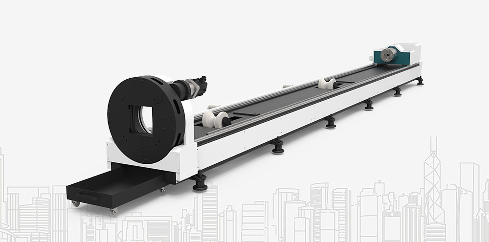 3kw 4kw 6kw 8kw 10kw 12kw Metal Iron Fiber laser cutting machine with exchange table full cover rotary metal tube pipe fiber laser cutter