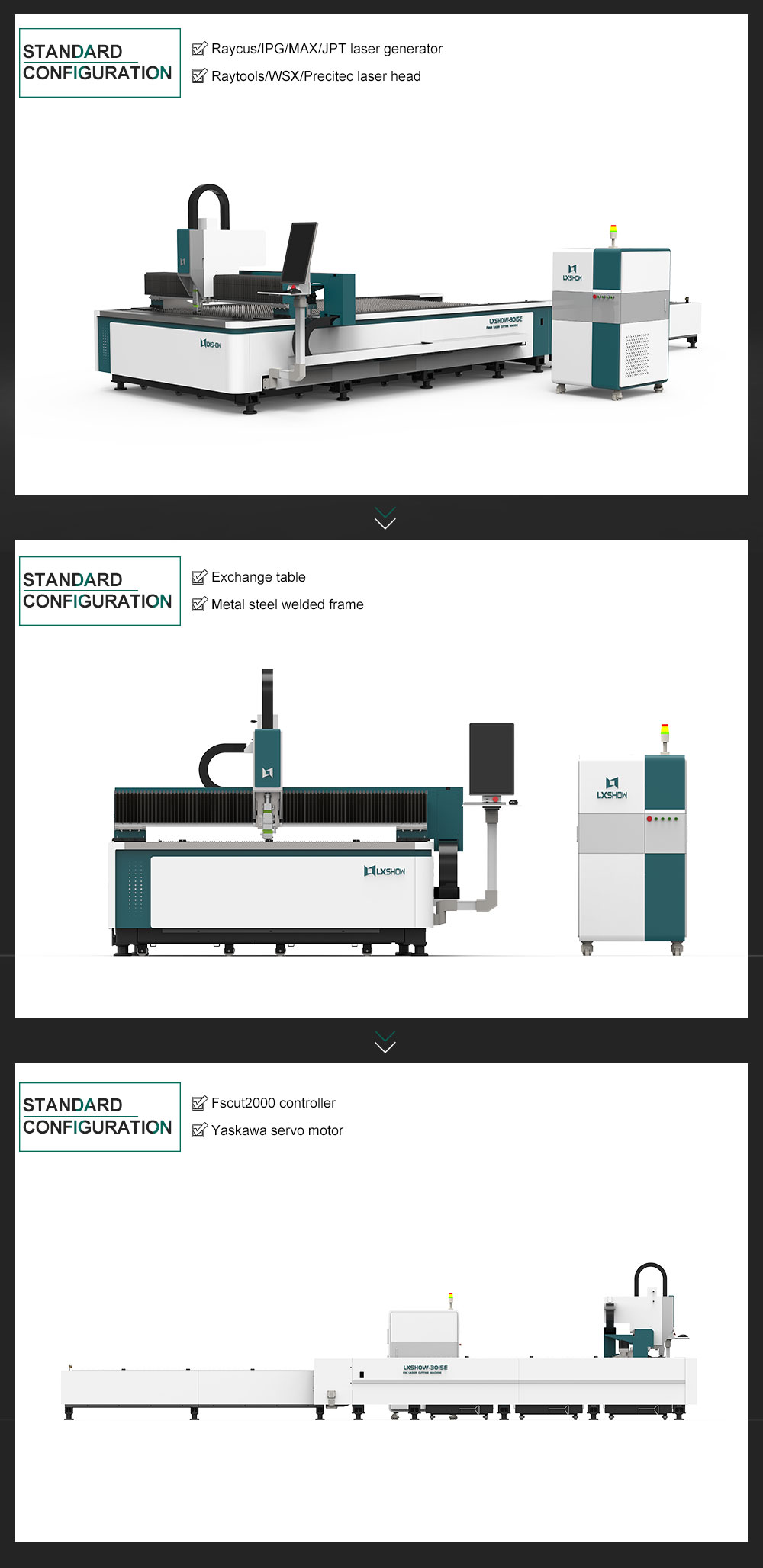 LX3015E Metal iron sheet laser cutter beam light cutting design signs art artwork machine price for sale