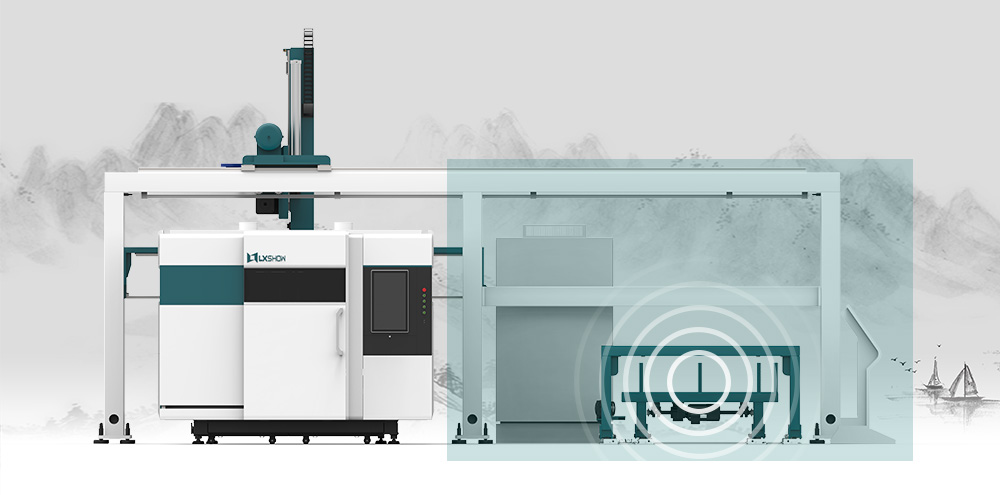 LX3015PA Automation device fiber laser cutter price for sale metal laser machine cut carbon thickness chart aluminum plate for industry