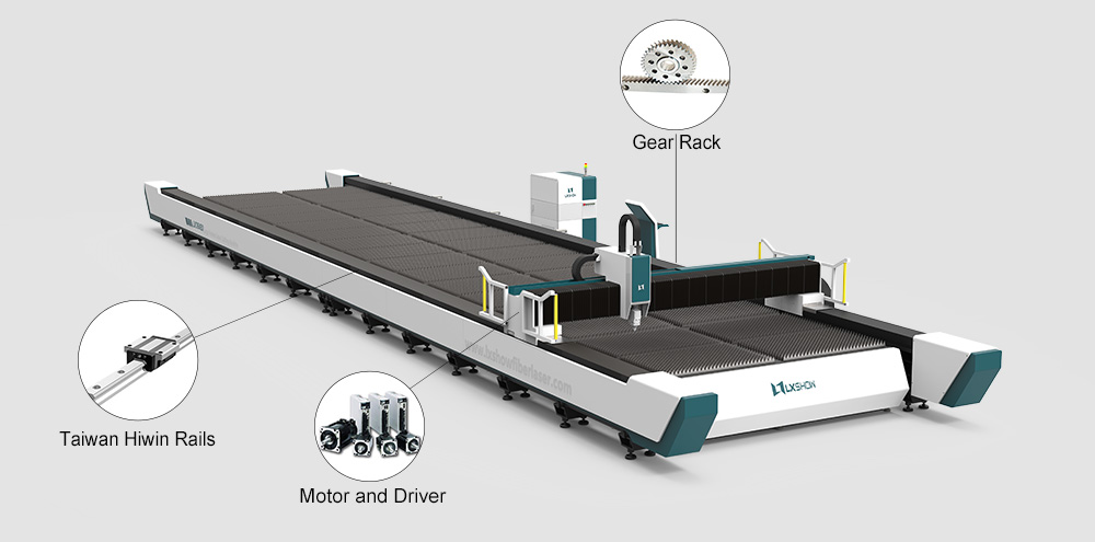 [LX16030L] High power Ultra Large Format fiber laser cutter LX16030L laser metal cutting LXSHOW latest launch laser cutting machine for metal