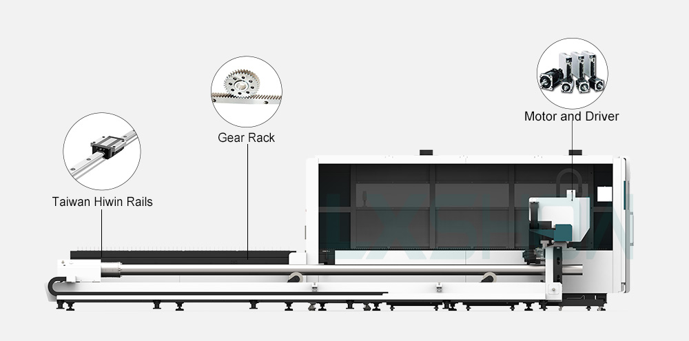 [LX3015PTW] 1000-20000W Sheet and pipe laser cutting machine LX3015PTW laser iron cutting machine