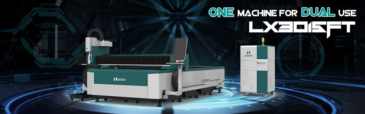 [LX3015FT] 2021 New design 1000-20000W cnc fiber laser cutting machine cheap laser cutting machine for metal tube and sheet metal laser cutter