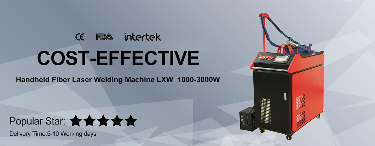 Portable small mini cnc Fiber laser welder welding machine price with laser course 1kw 1.5kw 2kw