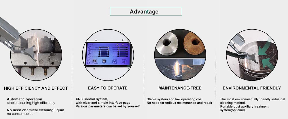 New Appearance Patent Design Fiber Laser cleaning Machine