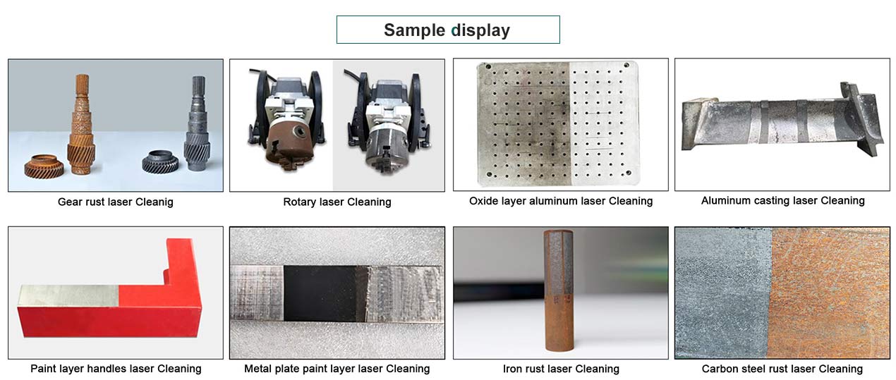 LXSHOW Laser New small continuous laser cleaning machine handheld laser rust remover