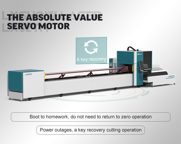 [LX62TH]Round Square tube metal stainless steel carbon steel iron pipe fiber laser tube cutting machine 1000W 2000W 3000W 4000W 6000W