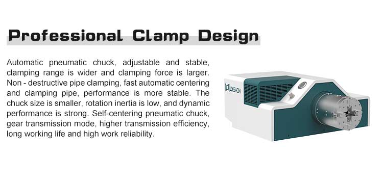 [LX83TⅣ]Four-chuck professional laser pipe cutting machine with automatic feeding and 0 tailings