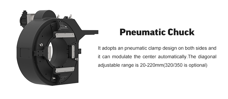 [LX123TX]Professional three-chuck laser pipe cutting machine automatically feeds and saves tailings tube laser cutting