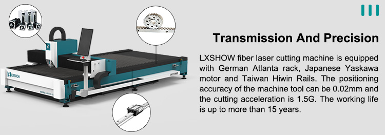 [LX3015D] Laser Cutting Machine For Metal Stainless Steel Copper Aluminum Iron