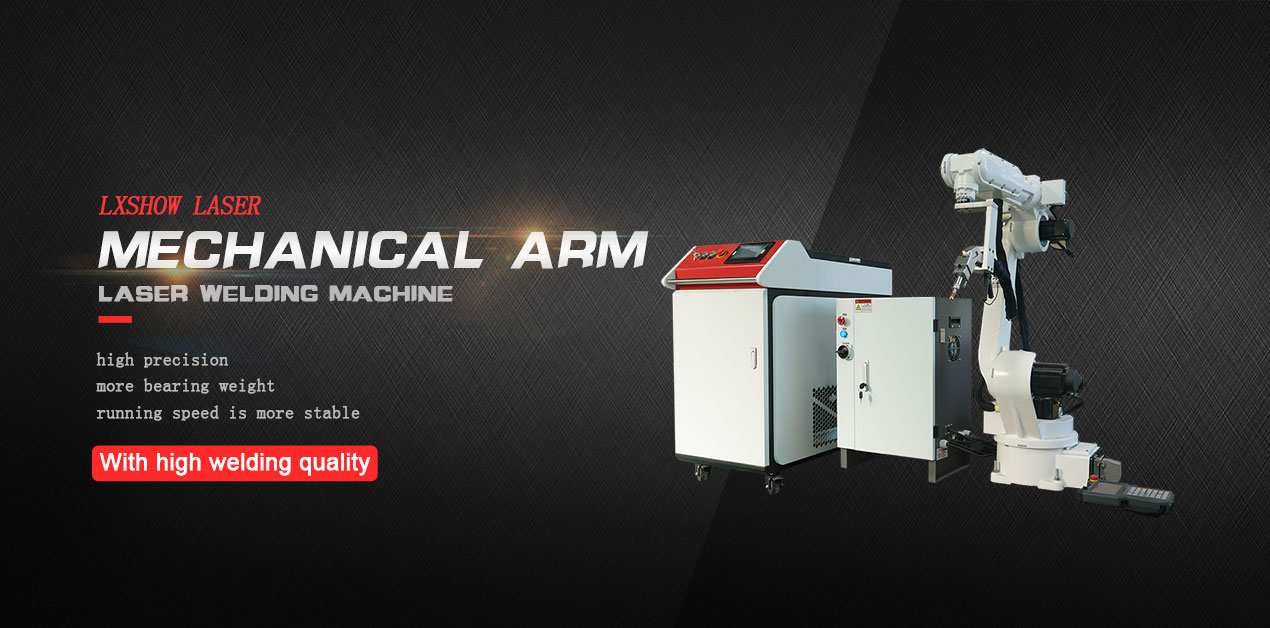 high precision fiber Laser Welding Machine Robot Arm high welding quality