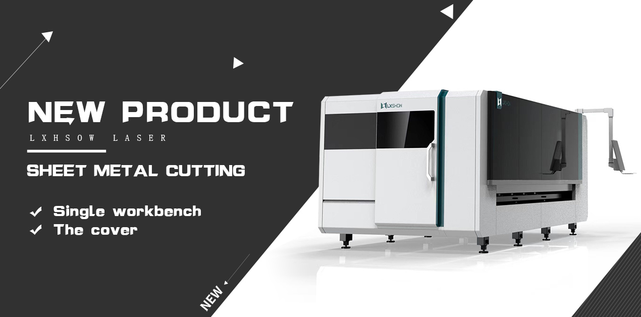 laser metal cutter single workbench laser iron cutting machine with cover sheet metal laser cutting machine