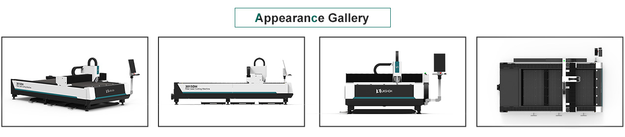 fiber cutting laser machine LX30105DH LXSHOW Latest Products Economical 3015 laser fiber cutting machine