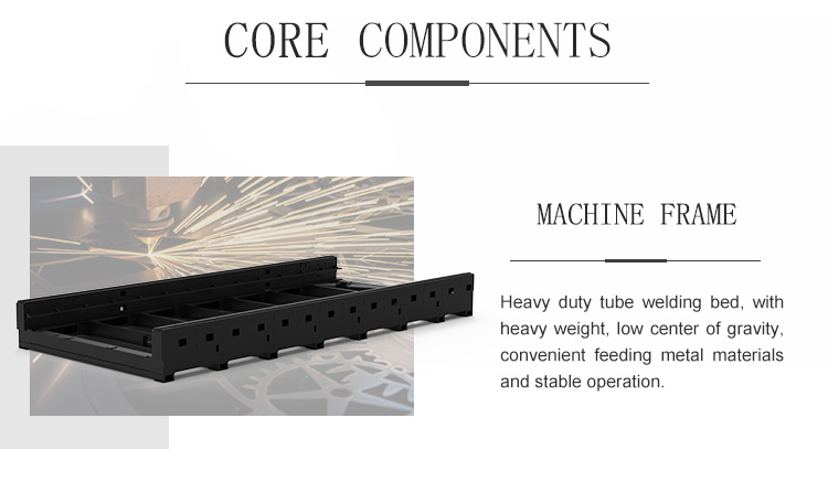 [LX3015DHT] Metal Plate Cut and Metal Tube Cut Fiber Laser Cutting Machine with Rotary