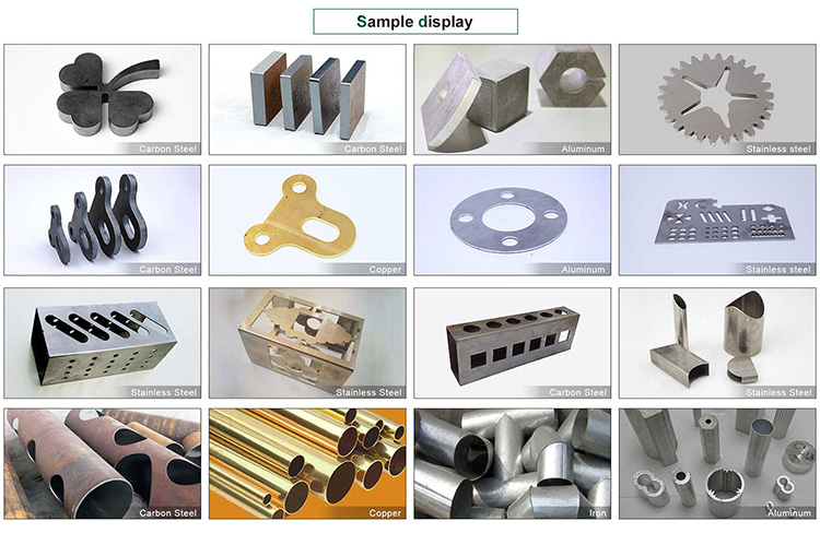 [LX3015DHT] Metal Plate Cut and Metal Tube Cut Fiber Laser Cutting Machine with Rotary