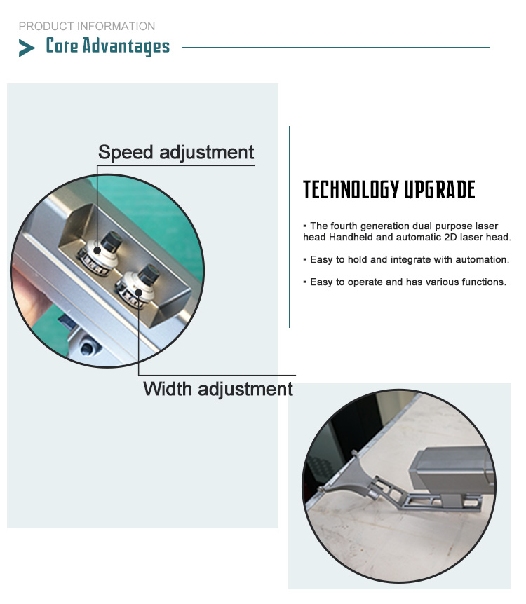 50W-200W Pulse laser clean laser rust removal laser rust removal machine for sale