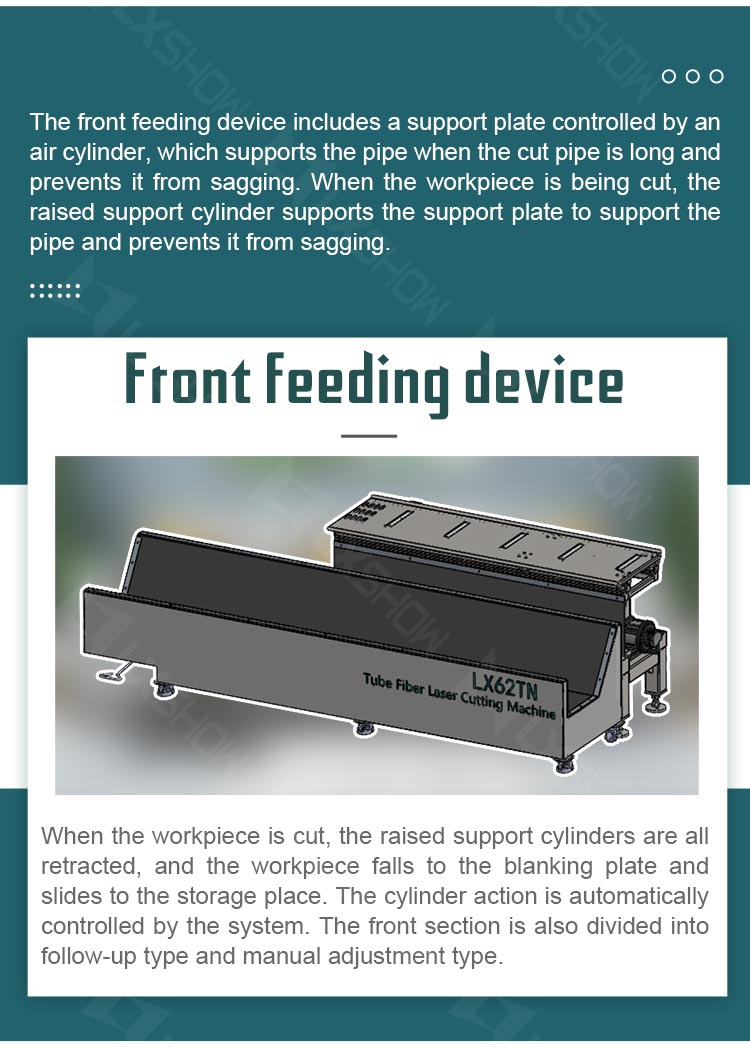 optical fiber laser cutting machine LX62TN tube laser cutting laser pipe cutting machine