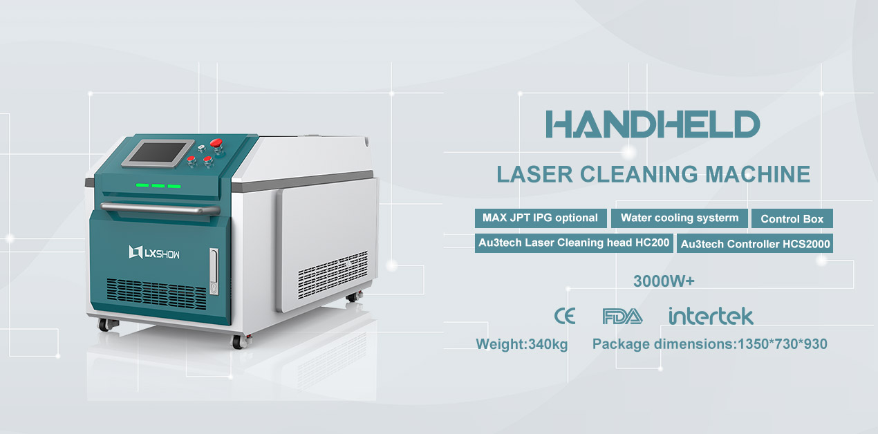handheld laser cleaning machine 1000-3000W Continuous Laser Cleaning rust remover machine