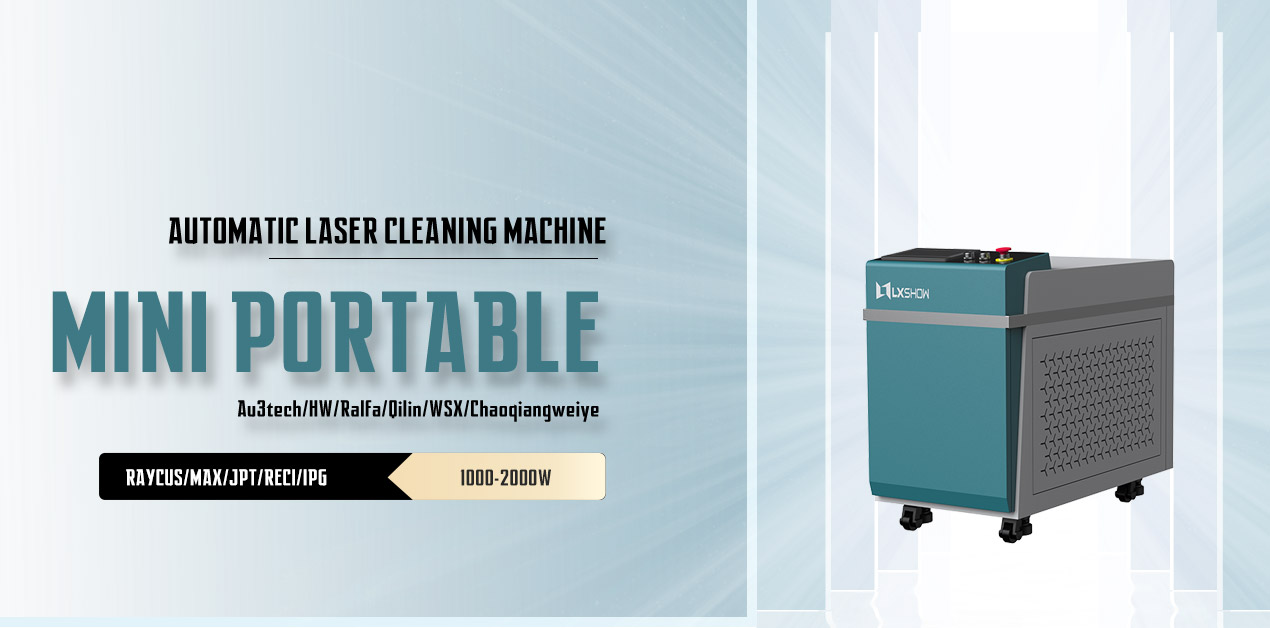 Mini portable laser cleaning machine