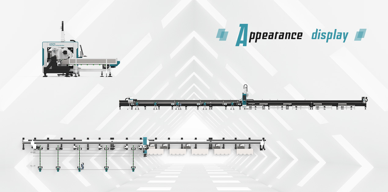 [LX122TXA] laser tube cutting machine for metal tube laser cutting