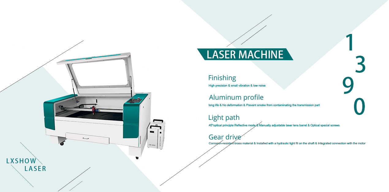1390-M6 Professional CO2 Laser Cutter for Acrylic, Wood, Leather, Glass