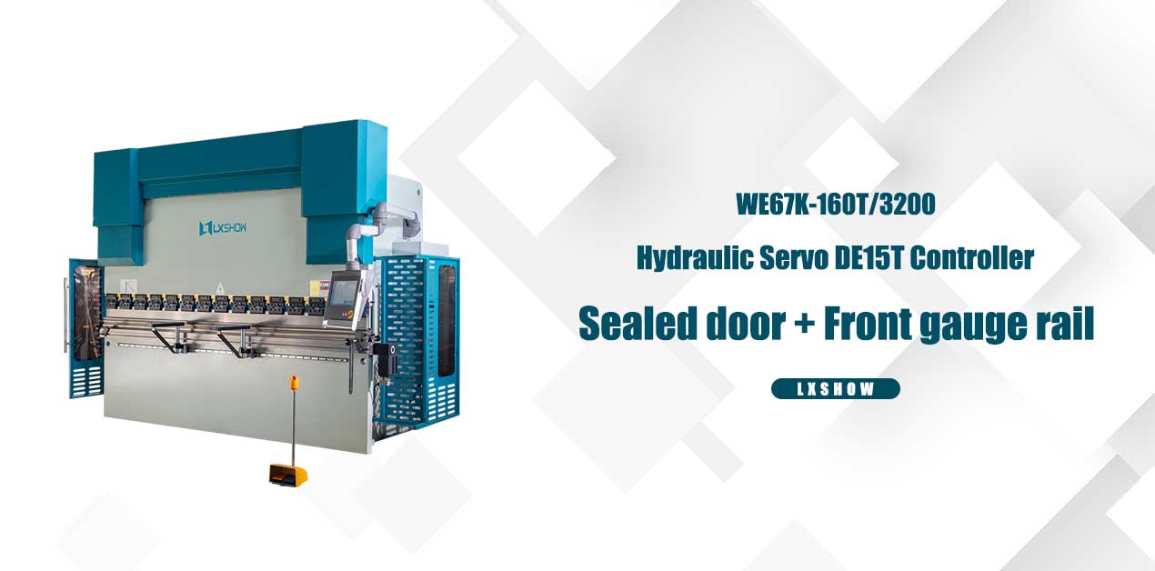Good Performance Sheet Metal Electrical Hydraulic Press Brakes with DE15T Controller