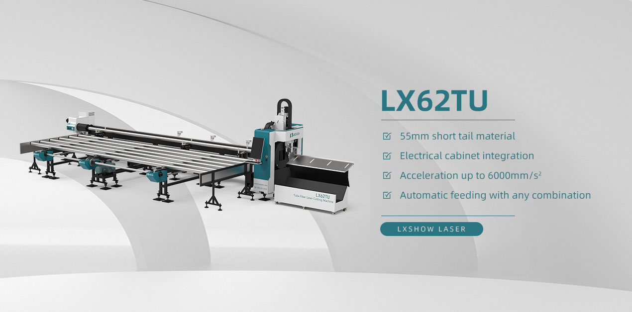 LXTU62 CNC Aluminum Metal Tube Laser Cutting Machine Cost Price