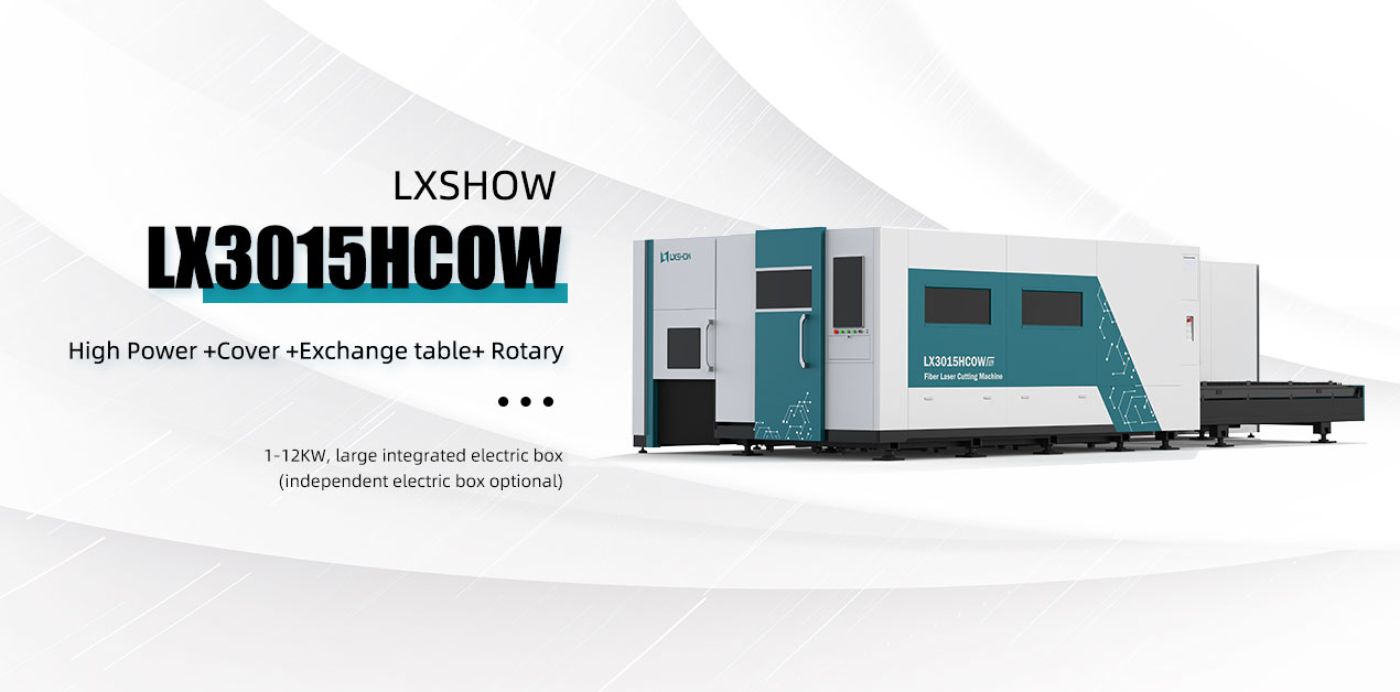 3015HCOW 1-12KW Premium Enclosed Fiber Laser Cutting Machine for Sheet