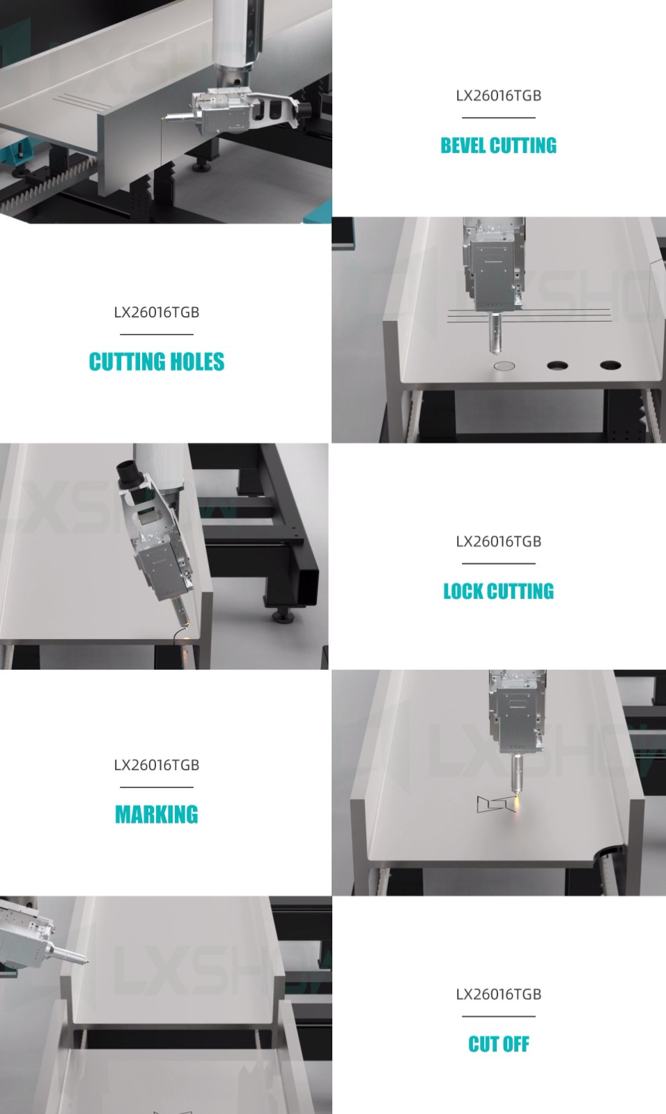 LX26016TGB Fiber Laser Cutter CNC Fiber Laser Cutting Machine Price 1mm 5mm 20mm Stainless Steel Laser Cutting Machine LX26016TGB Fiber Laser Cutter CNC Fiber Laser Cutting Machine Price 1mm 5mm 20mm Stainless Steel Laser Cutting Machine
