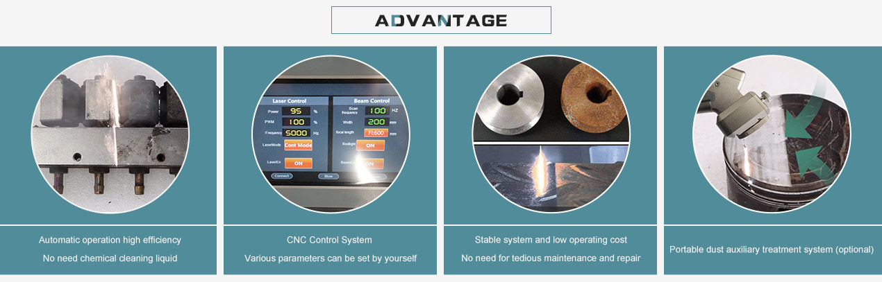 Pipe Outer Wall Laser Cleaning Machine Pipe Outer Wall Laser Cleaning Machine