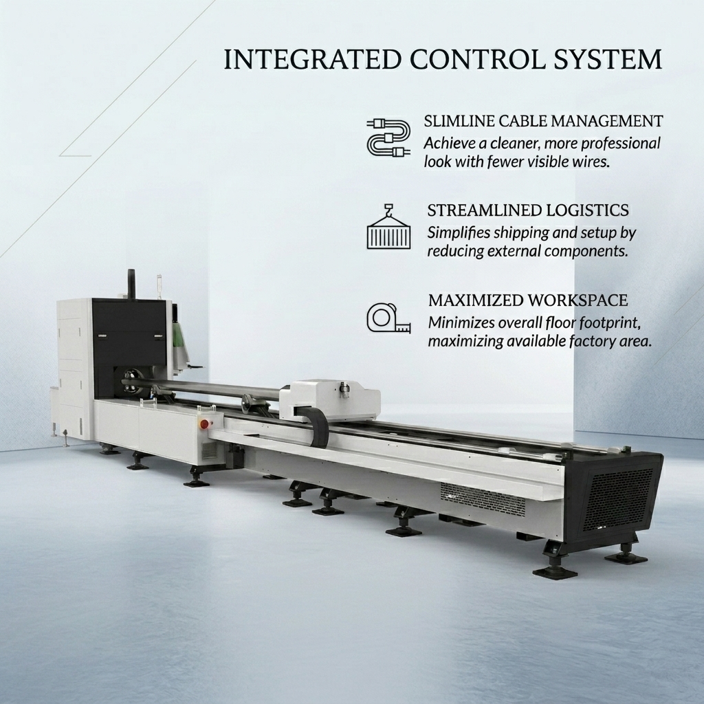 [LX62TE]Professinal pipe and tube fiber laser cutting machine 1kw- 6kw for sale with diameter 160mm 220mm