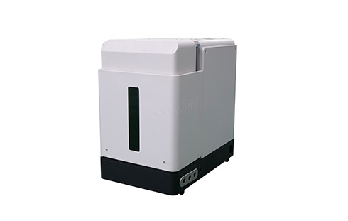 Protective cover mini fiber laser marking machine