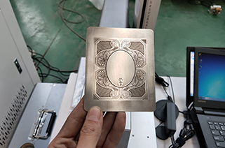 Depth engraving 50w fiber laser marking machine for stainless steel
