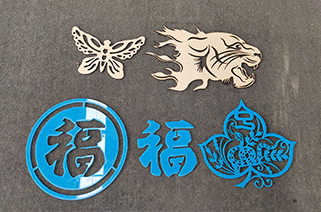 2500x1300mm Hybrid fiber laser cutting machine for nonmetal 2mm acrylic nonmetal 2mm wood and steel