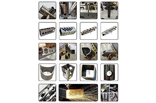 Performance characteristics of Plate and pipe fiber laser cutting machine