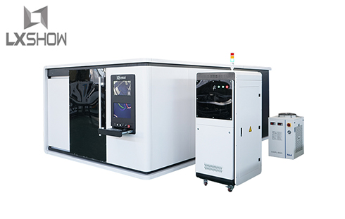 Protective cover / enclosed metal sheet fiber laser cutting machine LXFC1530 1000W 1500W 2200W metal plates fiber laser cutter