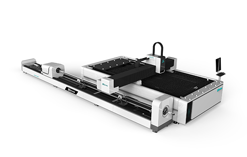 [LXF1530R]Metal Plate + Round/Square tube Fiber laser cutting machine LXF1530R