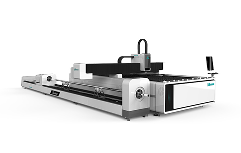 [LXF1530R]Metal Plate + Round/Square tube Fiber laser cutting machine LXF1530R