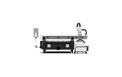 [LX3015DHT] Metal Plate Cut and Metal Tube Cut Fiber Laser Cutting Machine with Rotary 