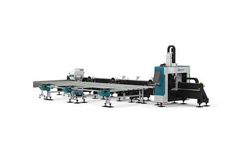 optical fiber cutting machine LX62TNA laser pipe cutting automatic loading and unloading laser tube cutting machine